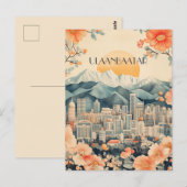 Ulaanbaatar Mongolië Reizen Briefkaart (Voorkant / Achterkant)