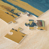 Ulaanbaatar Mongolië Reizen Kunst Vintage Legpuzzel (Zijkant)