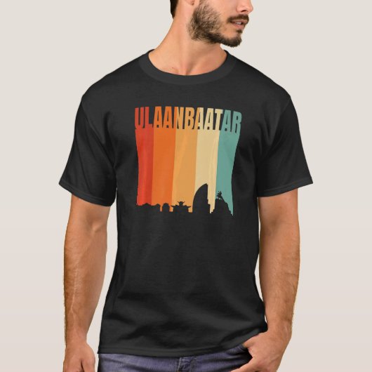Ulaanbaatar Skyline T-shirt (Voorkant)
