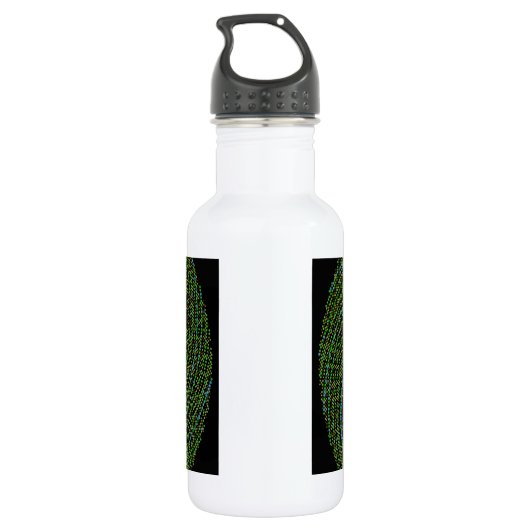 Ulam Spiral Waterfles (Achterkant)