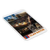 Ulan Bator - Mongolië - Mozaïek - Magnet Magneet (Rechterzijde)