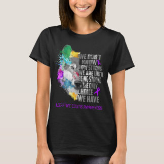 Ulceratieve Colitis Awareness Ribbon Support Gifte T-shirt