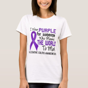 Ulceratieve colitis betekent wereld voor mij 2 t-shirt