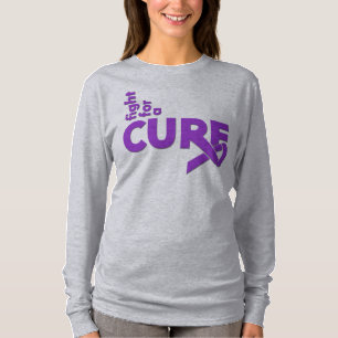 Ulceratieve colitis vecht voor een kuur t-shirt