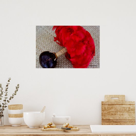 Uli Uli en Feathers Poster (Keuken)