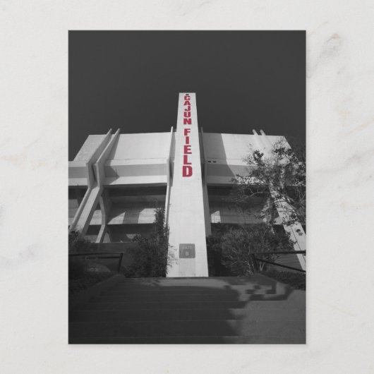 ULL Cajun Field Stadium Briefkaart (Voorkant)