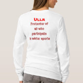 Ulla sneeuwhooi t-shirt (Achterkant)