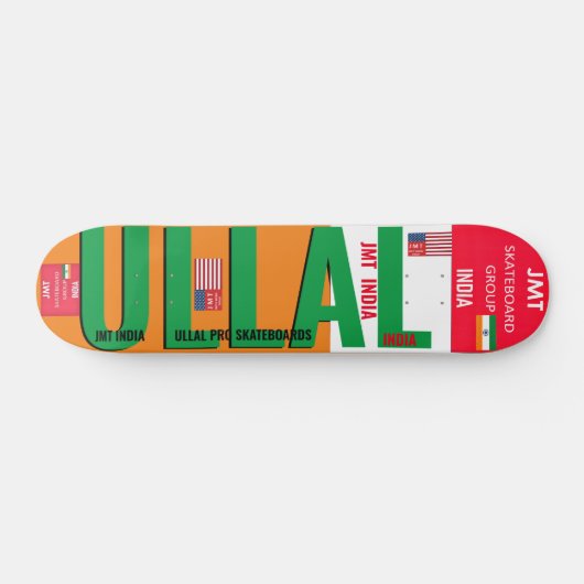ULLAL JMT INDIA 7 3/4" Skateboard Deck (Horizontaal)
