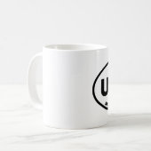 ULLR Breckenridge Colorado Koffiemok (Voorkant links)