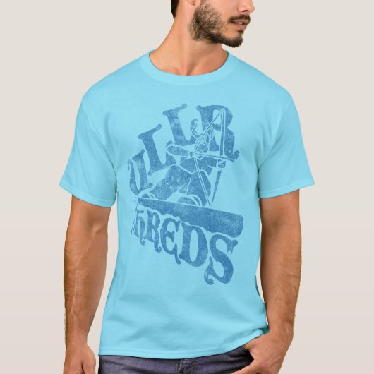 Ullr Shreds - GREEN T-shirt (Voorkant)