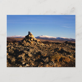 Ullscarf winter Lake District England Briefkaart