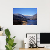 Ullswater Cumbria England Briefkaart Cushion Poster (Thuiskantoor)