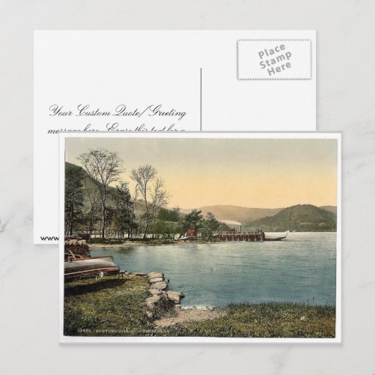Ullswater, Howtown Pier, Lake District, England Briefkaart (Voorkant / Achterkant)