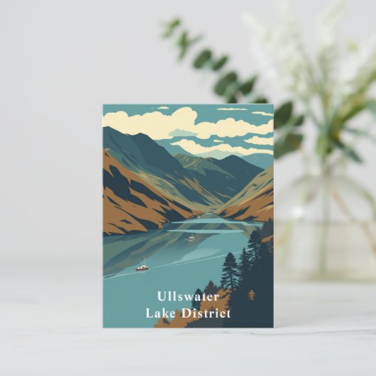 Ullswater, Lake District, Engeland Kunst Briefkaart (Staand voorkant)