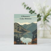 Ullswater, Lake District, Verenigd Koninkrijk Reis Briefkaart (Staand voorkant)