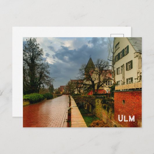 Ulm Briefkaart (Voorkant / Achterkant)