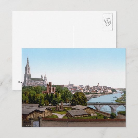 Ulm Briefkaart (Voorkant / Achterkant)