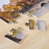 Ulm Cathedral Duitsland Townscape Acrylverf Legpuzzel (Zijkant)