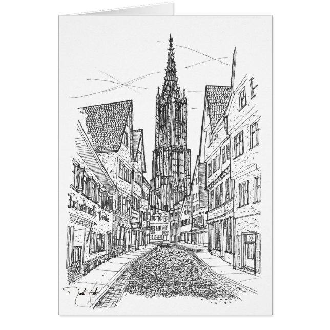 Ulm Duitsland (Voorkant)