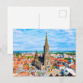 Ulm, Duitsland Briefkaart (Voorkant / Achterkant)