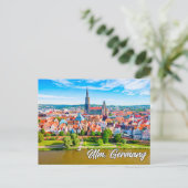 Ulm, Duitsland Briefkaart (Staand voorkant)