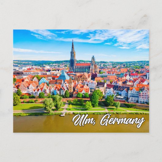 Ulm, Duitsland Briefkaart (Voorkant)