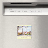 Ulm Minster Germany Schilderen door Farida Greenfi Magneet (Insitu (Vaatwasser))