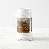 Ulm Münster organ stein Bierpul (Voorkant links)