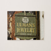 Ulman's Jewelry Store Sign, Fredericksburg Virgina Legpuzzel (Horizontaal)