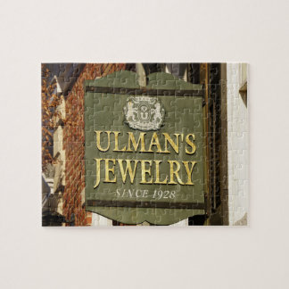 Ulman's Jewelry Store Sign, Fredericksburg Virgina Legpuzzel