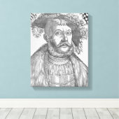Ulrich van Wurttemberg Canvas Afdruk (Insitu (Houten vloer))