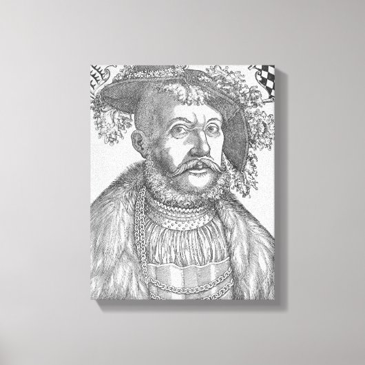 Ulrich van Wurttemberg Canvas Afdruk (Voorkant)