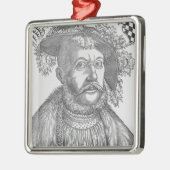 Ulrich van Wurttemberg Metalen Ornament (Links)