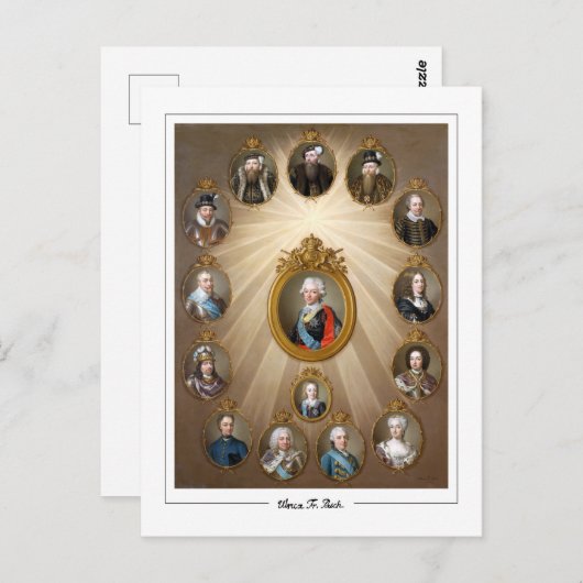 Ulrika Pasch #13 - Kunstmatig Briefkaart (Voorkant / Achterkant)