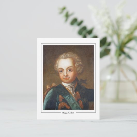 Ulrika Pasch #2 - Briefkaart met fijne kunst (Staand voorkant)