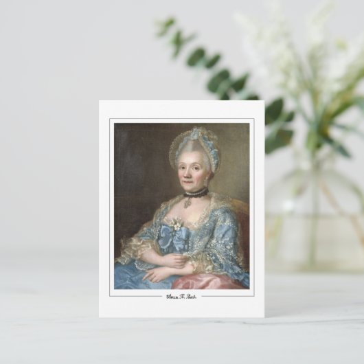 Ulrika Pasch #3 - Kunstmatige Briefkaart (Staand voorkant)