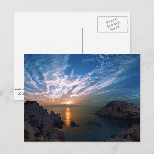 Ulsan Sunrise Briefkaart (Voorkant / Achterkant)