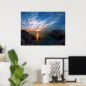 Ulsan Sunrise Poster (Thuiskantoor)