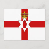 Ulster Banner Noord-Ierland vlag Briefkaart (Voorkant)