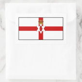 Ulster Banner Noord-Ierland vlag Rechthoekige Sticker (Tas)