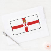 Ulster Banner Noord-Ierland vlag Rechthoekige Sticker (Envelop)