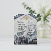 Ulster bloed briefkaart (Staand voorkant)