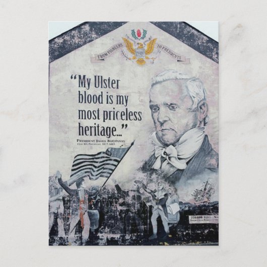 Ulster bloed briefkaart (Voorkant)