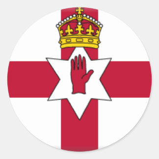 Ulster Flag Ronde Sticker