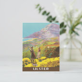 Ulster Northern Ireland Vintage Travel Briefkaart (Staand voorkant)