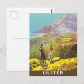 Ulster Northern Ireland Vintage Travel Briefkaart (Voorkant / Achterkant)