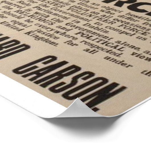 Ulster Poster 1913. (Hoek)