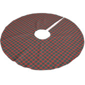 Ulster Red Tartan Plaid Kerstboom Rok (Gekanteld)