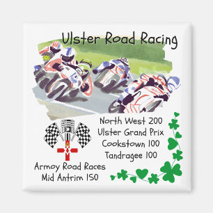 Ulster Road Racing Evenementen Magneet