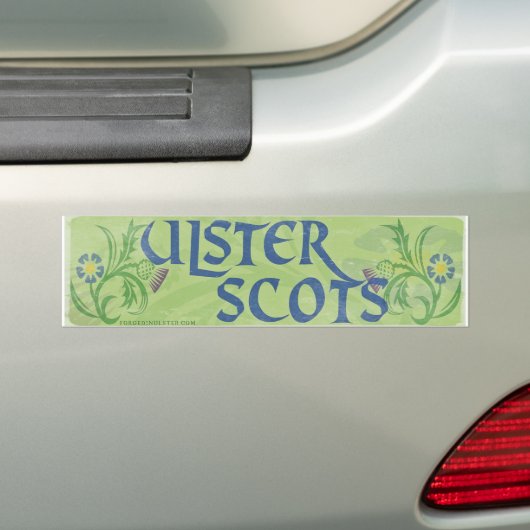 Ulster-Schotten Bumpersticker (Op auto)
